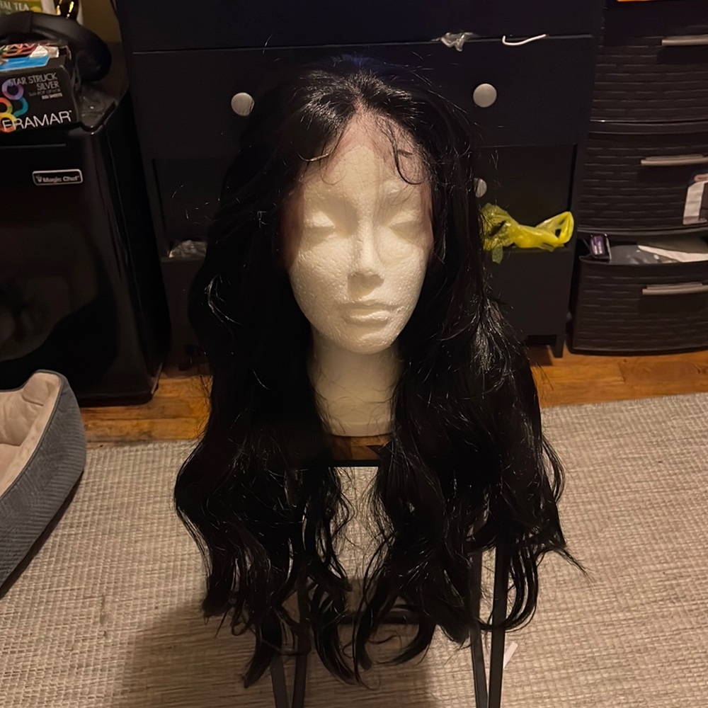 Brand new HH blend full satin lace wig